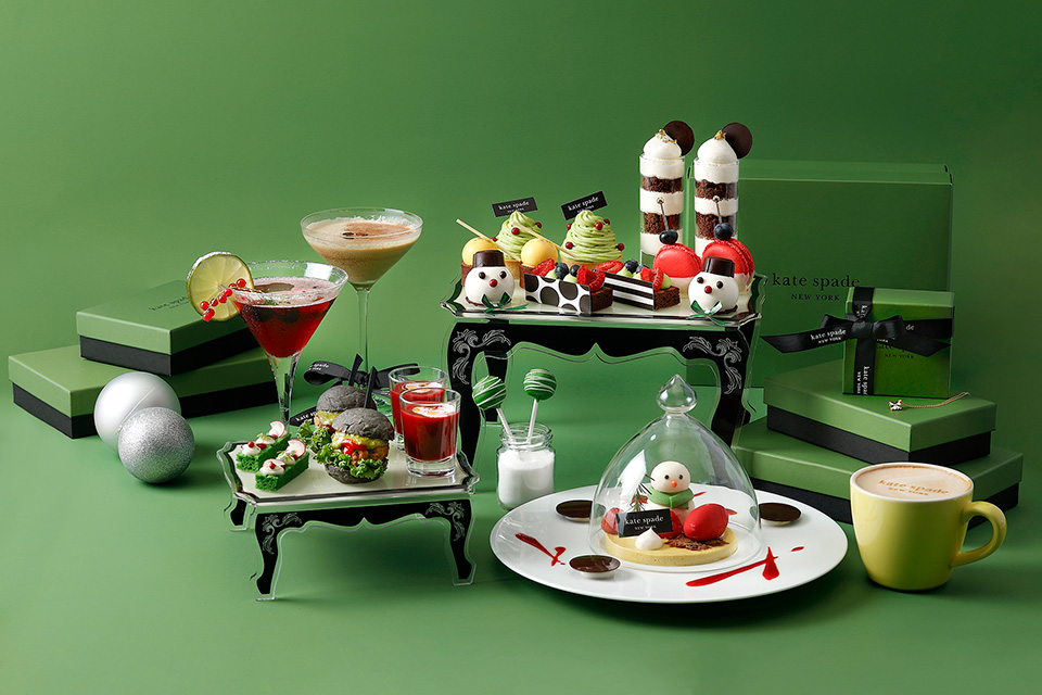 ザ ストリングス 表参道が贈る「kate spade new york Afternoon Tea 2024」