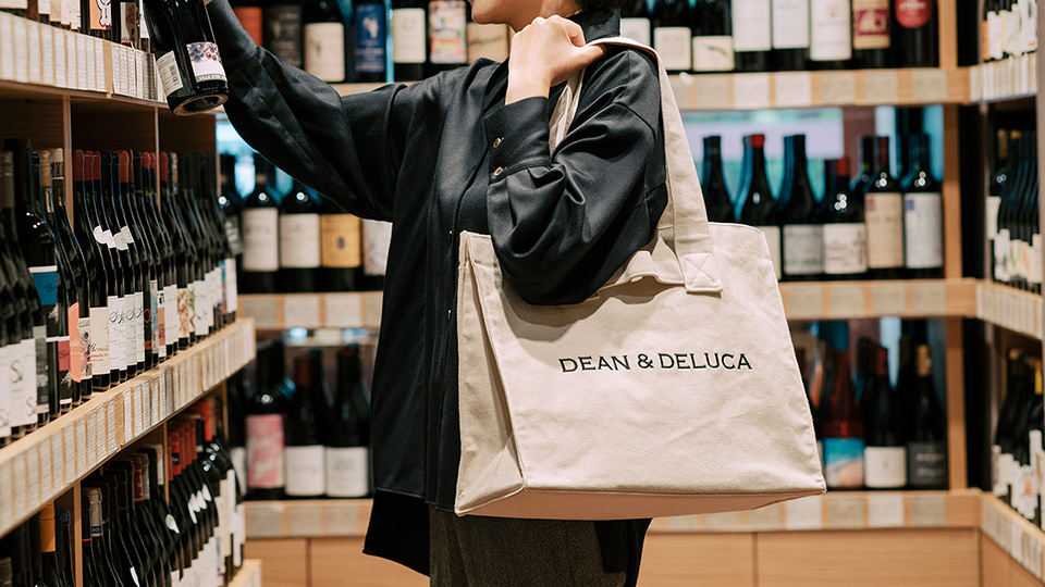 THE WINE STORE DEAN & DELUCA限定のワイングロサリーバッグが発売されました